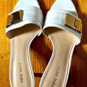 Nine West White shoes
